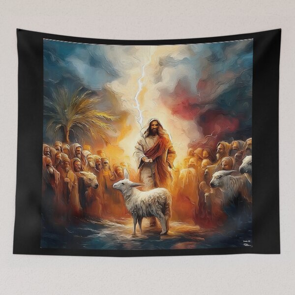 Item preview, MY SHEPHERD KING designed and sold by ArtbyRolleen.