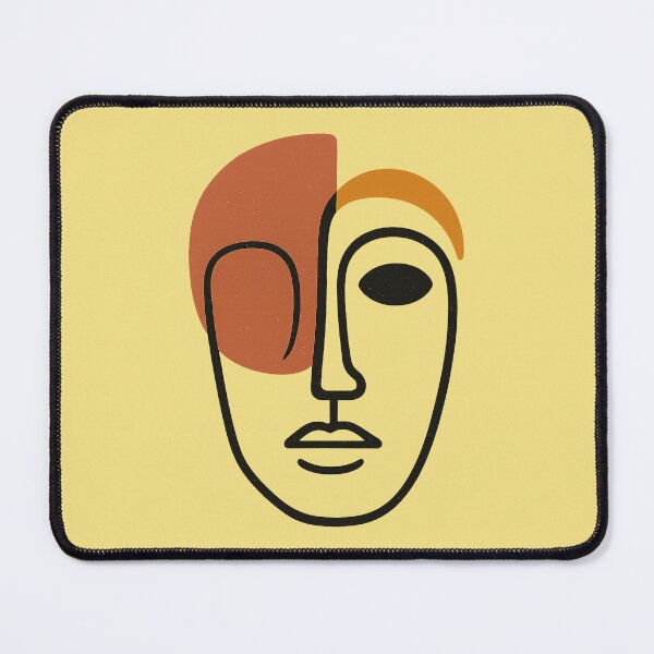 Item preview, Modern Abstract Face designed and sold by Mike B..