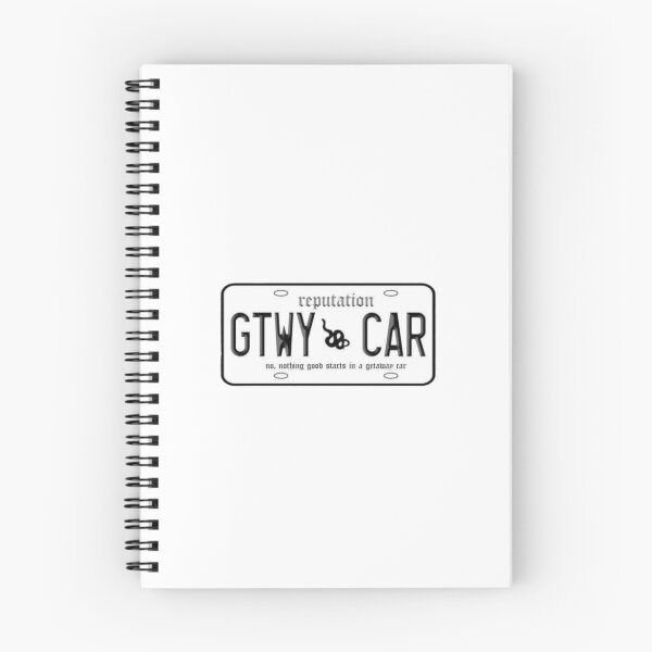 Item preview, reputation getaway car license plate designed and sold by wishingrain.