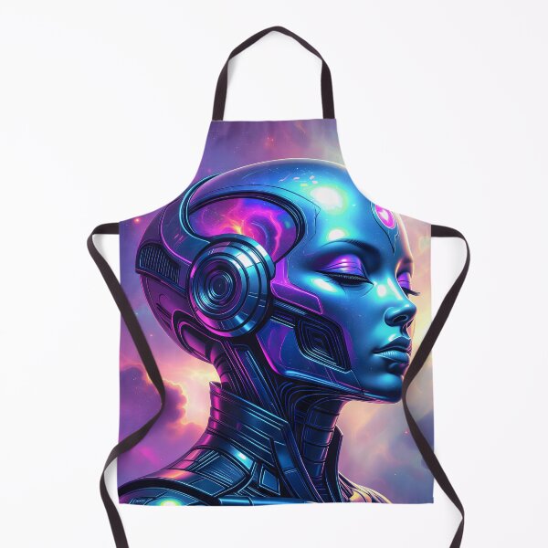 Item preview, Psychedelic Alien Android Robot designed and sold by DMT-FM.