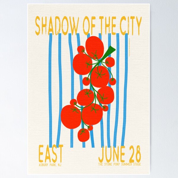 Item preview, Affiche des gradins de l'ombre de la ville Est designed and sold by AlexisRB.