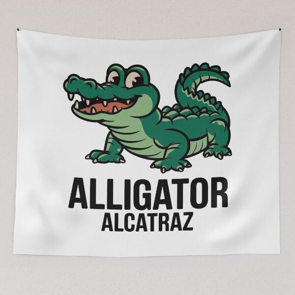 Item preview, Alligator Alcatraz designed and sold by ZAIKY DREAMS.