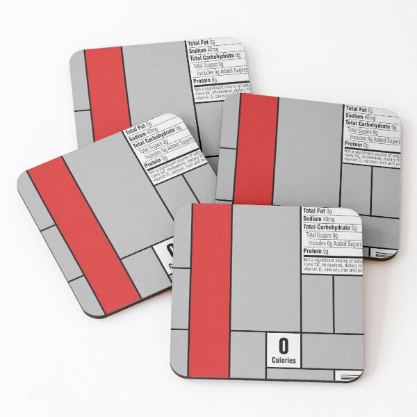 Aperçu de l'œuvre Conception de Mondrian + Coca Light créée et vendue par diabeticdesign.