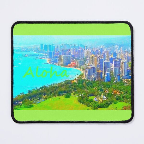 Item preview, Waikiki Bay From Diamond Head VI designed and sold by R-F-B.