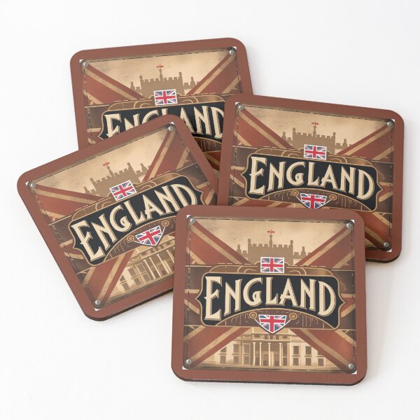 Item preview, Vintage England Travel Poster designed and sold by Rue Market.