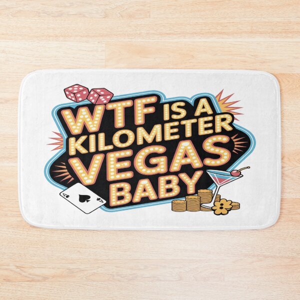 Item preview, WTF is a Kilometer – Vegas Baby Patriotic Edition designed and sold by Globalcitytees.