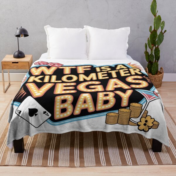 Item preview, WTF is a Kilometer – Vegas Baby Patriotic Edition designed and sold by Globalcitytees.