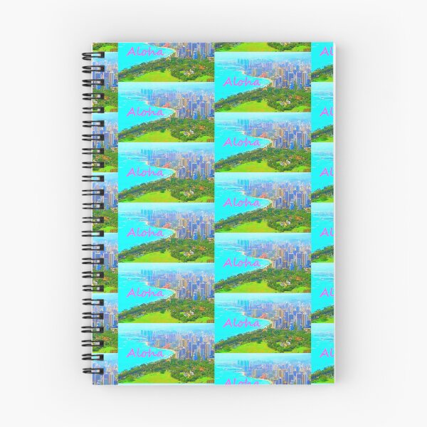 Item preview, Waikiki Bay From Diamond Head VII designed and sold by R-F-B.