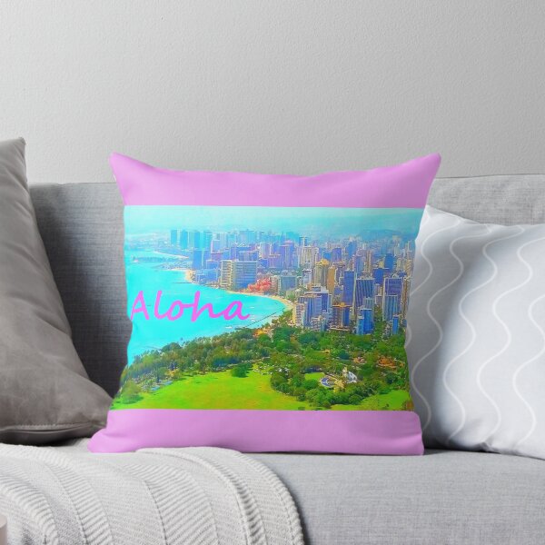 Item preview, Waikiki Bay From Diamond Head VII designed and sold by R-F-B.