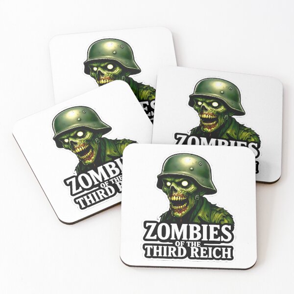 Item preview, Zombies of the Third Reich – Zombie Soldier Horror Art designed and sold by Spooky-Grandpa.
