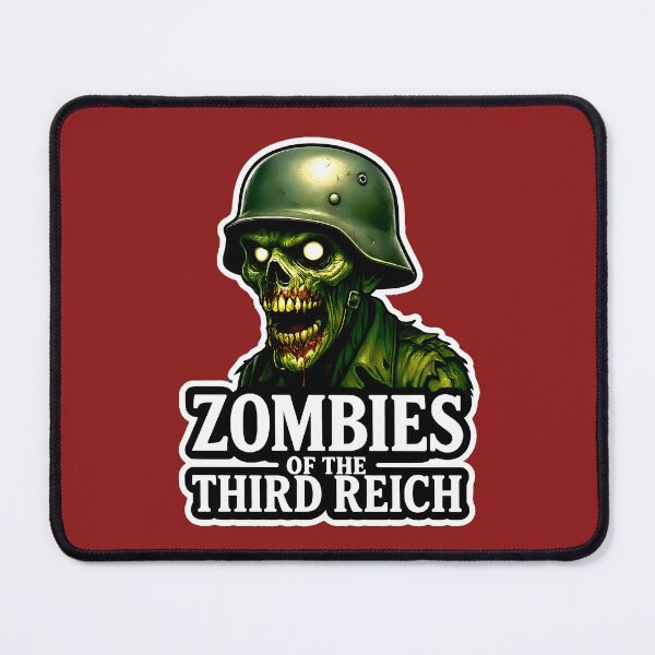 Item preview, Zombies of the Third Reich – Zombie Soldier Horror Art designed and sold by Spooky-Grandpa.