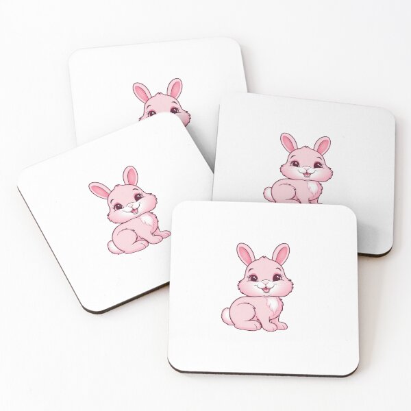 Item preview, Cute Pink Bunny Rabbit Illustration Description designed and sold by RM-Journey.
