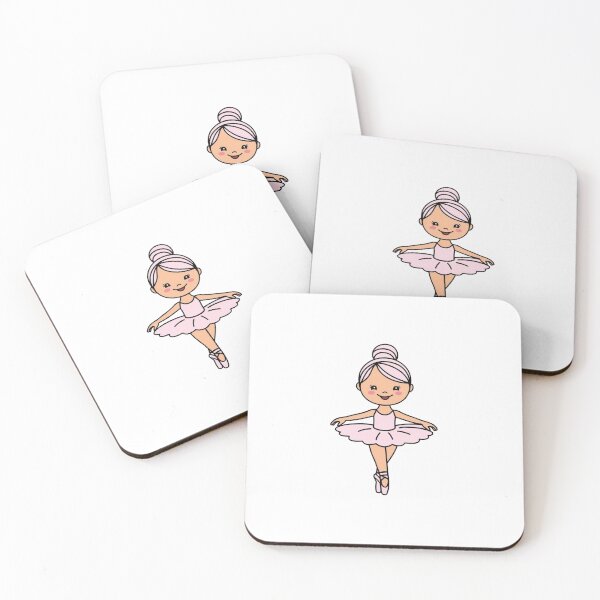 Item preview, Graceful Pink Ballerina Dancer Illustration designed and sold by RM-Journey.