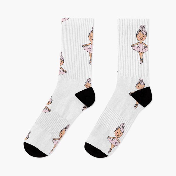 Item preview, Graceful Pink Ballerina Dancer Illustration designed and sold by RM-Journey.