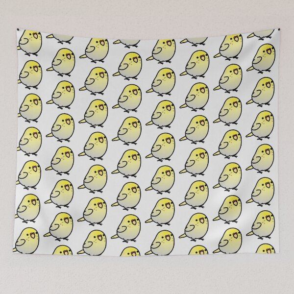 Item preview, Custom Nunu the Chubby Budgie designed and sold by birdhism.