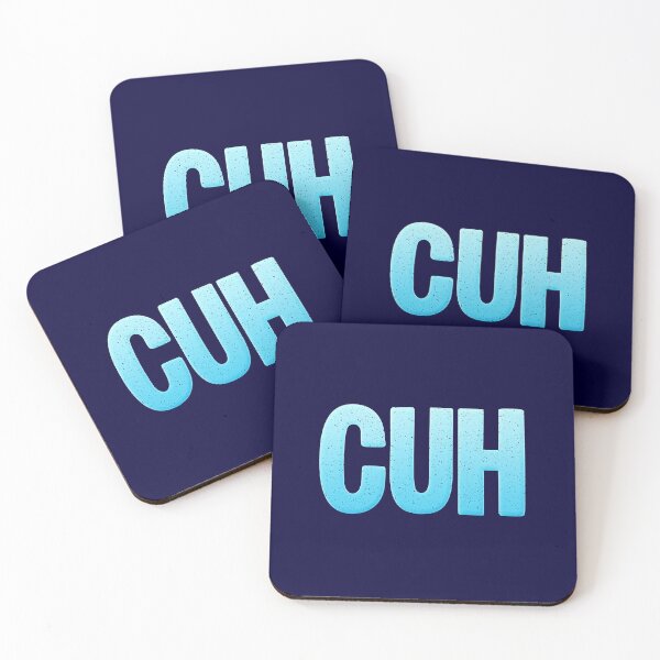 Item preview, CUH in Ice Blue Bold Gritty designed and sold by Memes N Lore .