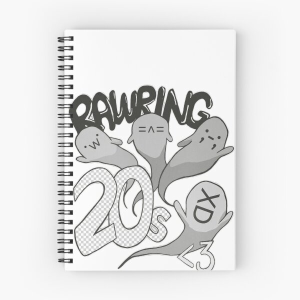 Item preview, B&W Rawring 20s Ghosties  designed and sold by prettiecake.
