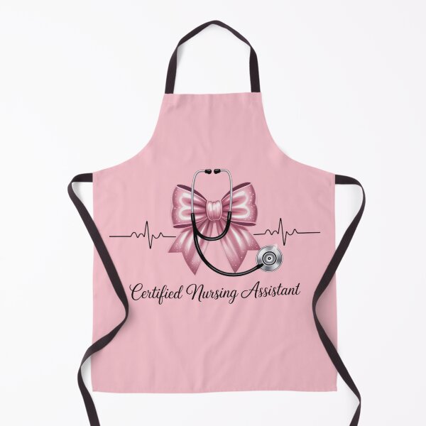 Item preview, Certified Nursing Assistant, CNA Stethoscope Coquette Bow, Nursing Graduation designed and sold by Dabbing Turtle Designs.