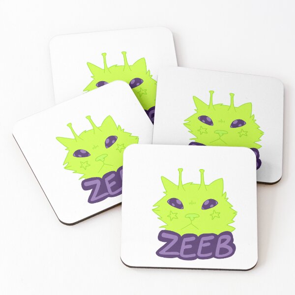 Item preview, Zeeb Gnarpy Alien Cat designed and sold by kitosaurusrex.