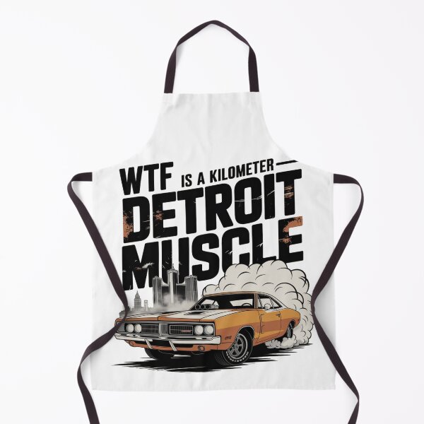 Item preview, WTF Is a Kilometer – Detroit Muscle Patriotic Edition designed and sold by Globalcitytees.