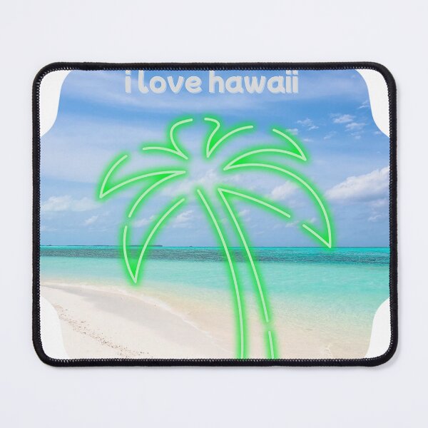 Item preview, "i love hawaii" Beautiful Beach  designed and sold by YsDesignsHawaii.