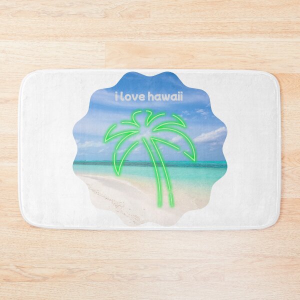 Item preview, "i love hawaii" Beautiful Beach  designed and sold by YsDesignsHawaii.