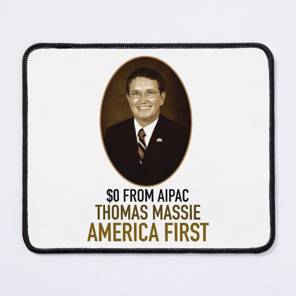 Item preview, Thomas Massie America First AIPAC designed and sold by marlord37.