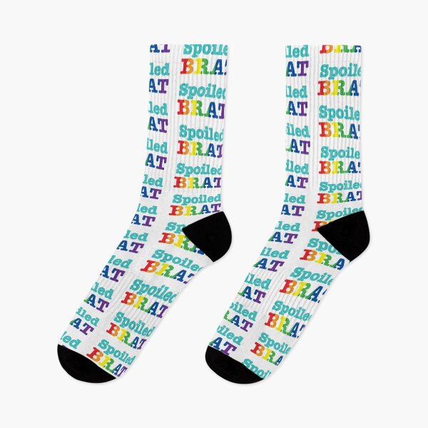 Item preview, Spoiled Brat Rainbow teal sticker designed and sold by My Teal Dreams.