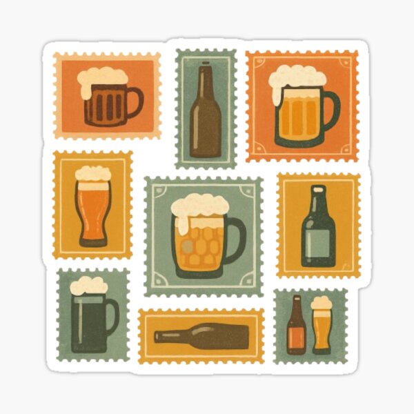 Item preview, Beer Stamps designed and sold by PLANTONE.