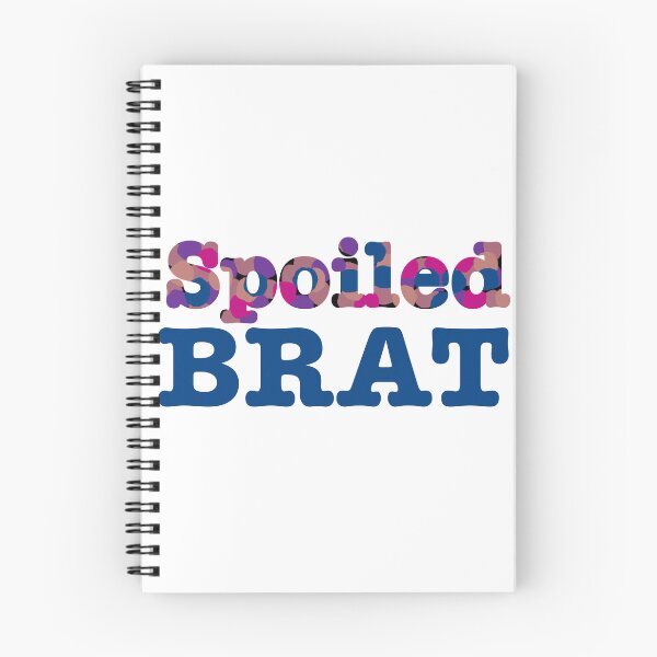 Item preview, Spoiled Brat Blue, Purple Pink Tan sticker designed and sold by My Teal Dreams.