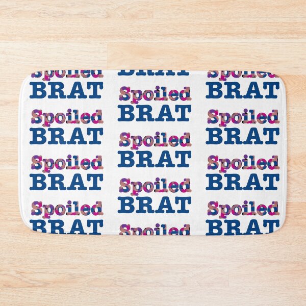 Item preview, Spoiled Brat Blue, Purple Pink Tan sticker designed and sold by My Teal Dreams.