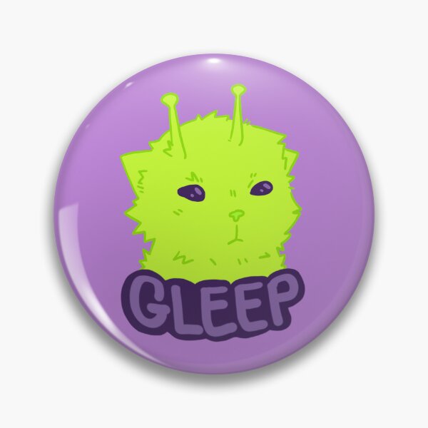 Item preview, Gleep silly alien cat designed and sold by kitosaurusrex.