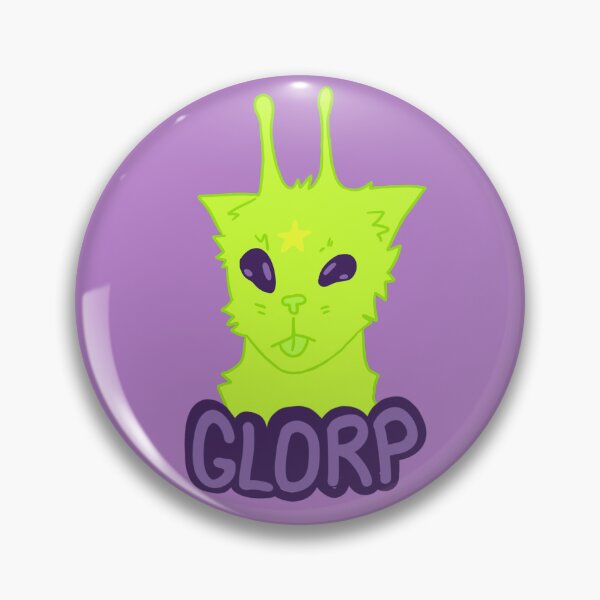 Item preview, Glorp silly alien cat designed and sold by kitosaurusrex.