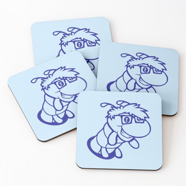 Item preview, Caterpillar Nerd Geek Smart Intelligent Horn-Rimmed Glasses Hole designed and sold by shirt-o-mat.