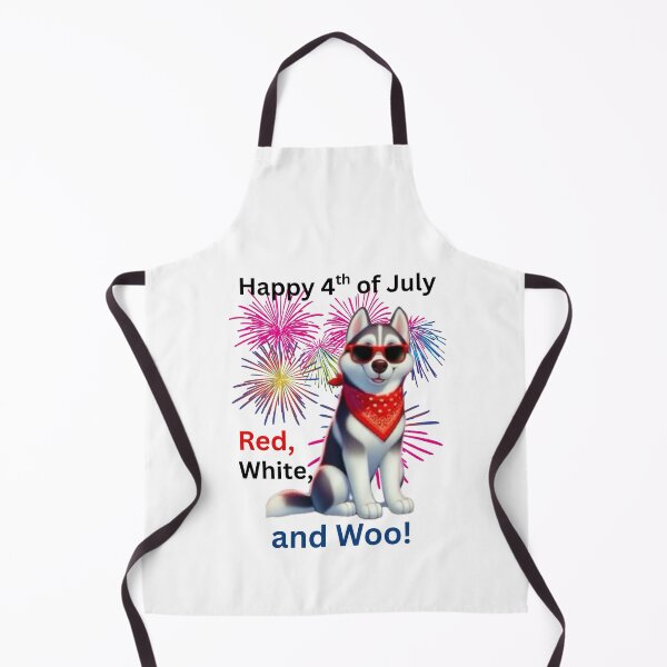 Item preview, Red, White, and Woo! - Dog husky designed and sold by The Jolly Husky .