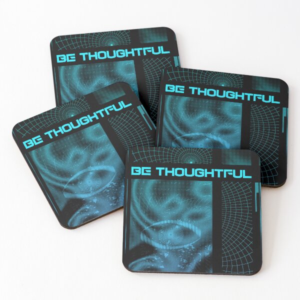 Item preview, Be Thoughtful - Liquid Metal Grid designed and sold by Kiyo-Arts.