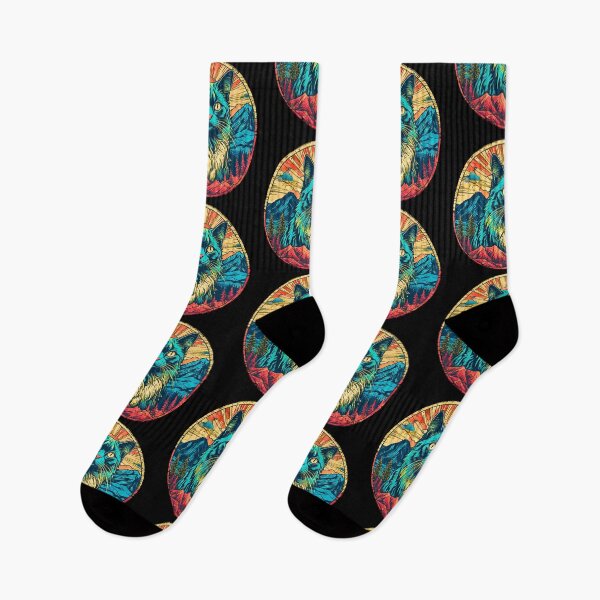 Item preview, Ragdoll Cat Retro Sunset Design – Vintage Mountain Aesthetic designed and sold by Fredster1966.