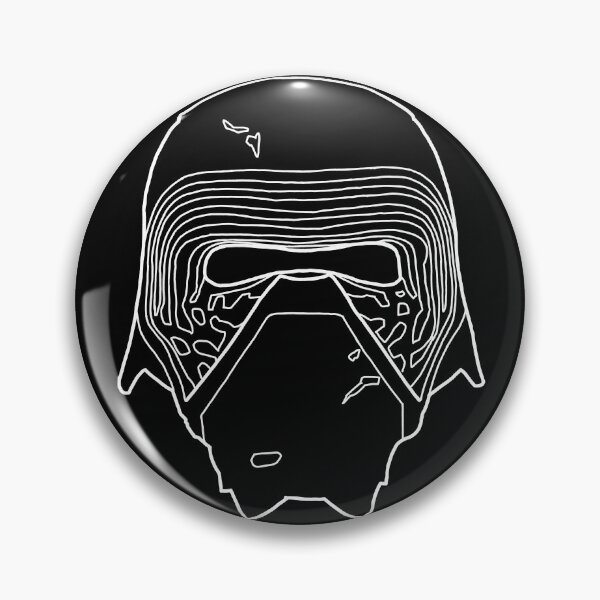 Item preview, Kylo Ren White Print designed and sold by JurgenRichard.