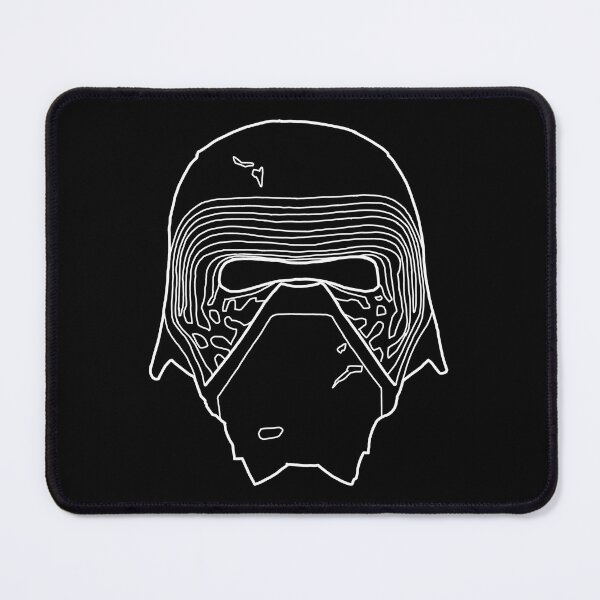 Item preview, Kylo Ren White Print designed and sold by JurgenRichard.
