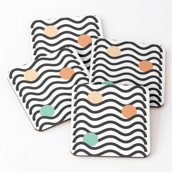 Item preview, Moving Circles on Waves designed and sold by MarkNCreate.