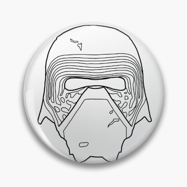 Item preview, Kylo Ren Black Print designed and sold by JurgenRichard.