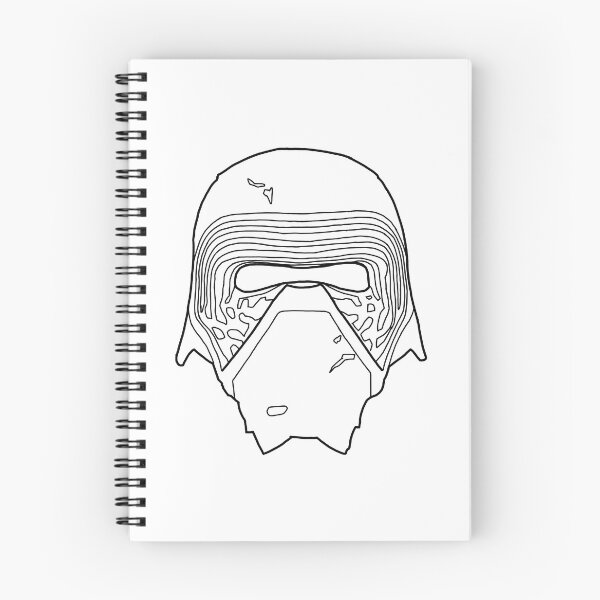 Item preview, Impresión negra de Kylo Ren designed and sold by JurgenRichard.