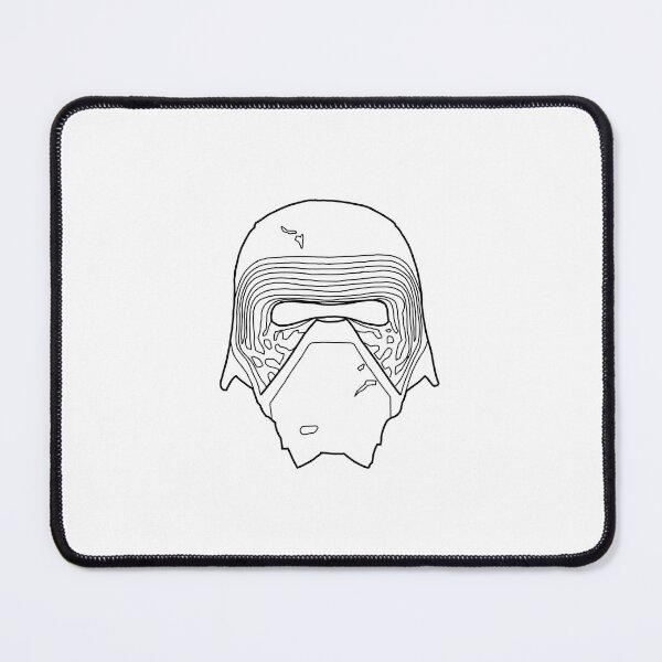 Item preview, Kylo Ren Black Print designed and sold by JurgenRichard.