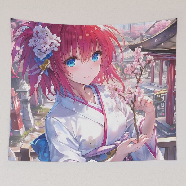 Item preview, Kurosaki Mea To Love Ru Anime Sakura Kimono Harmony designed and sold by mildaclairmo.