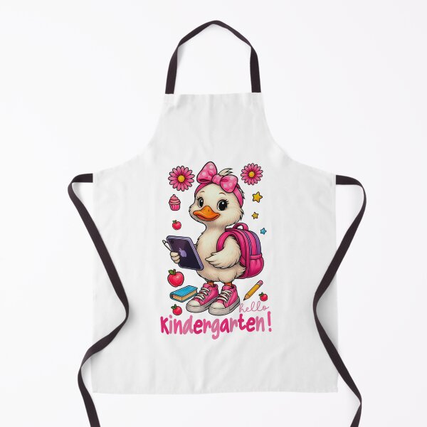 Item preview, Kindergarten Girl Duck With Bow Backpack Cute First School Day Art designed and sold by tigger shop.