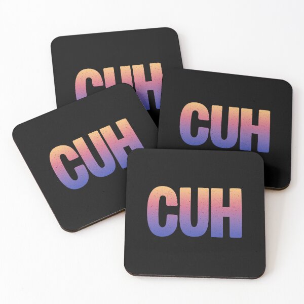 Item preview, CUH in Sunset Gradient Bold Gritty designed and sold by Memes N Lore .
