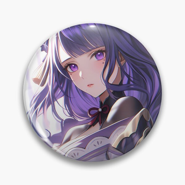 Item preview, Raiden Shogun Genshin Impact Game Divine Lightning Strike designed and sold by mildaclairmo.