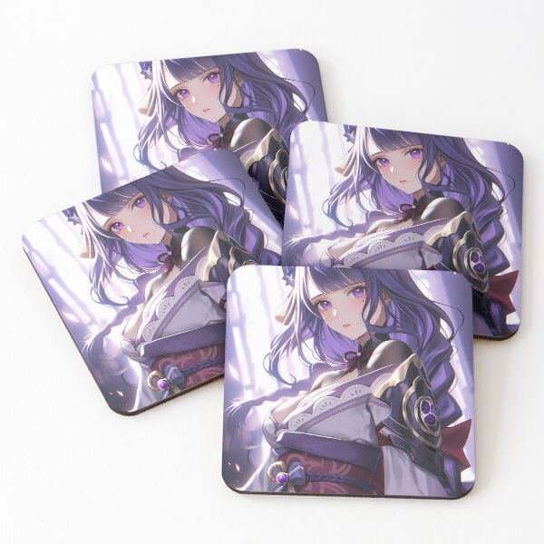 Item preview, Raiden Shogun Genshin Impact Game Divine Lightning Strike designed and sold by mildaclairmo.