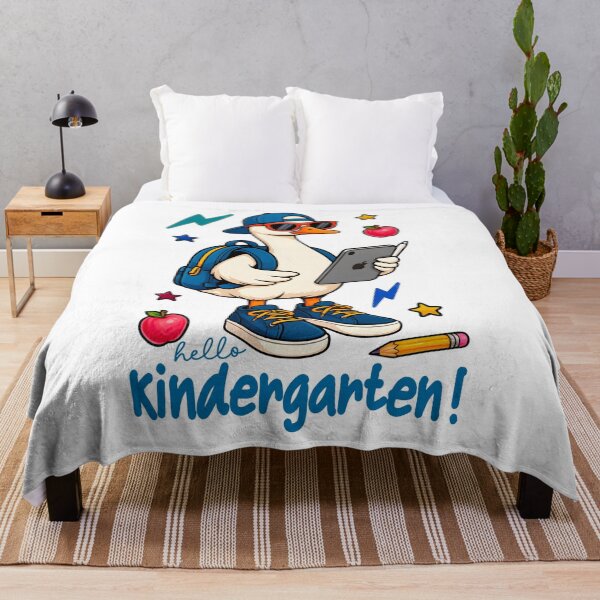 Item preview, Cool Duck Hello Kindergarten First Day School Funny Hip Student Design designed and sold by tigger shop.