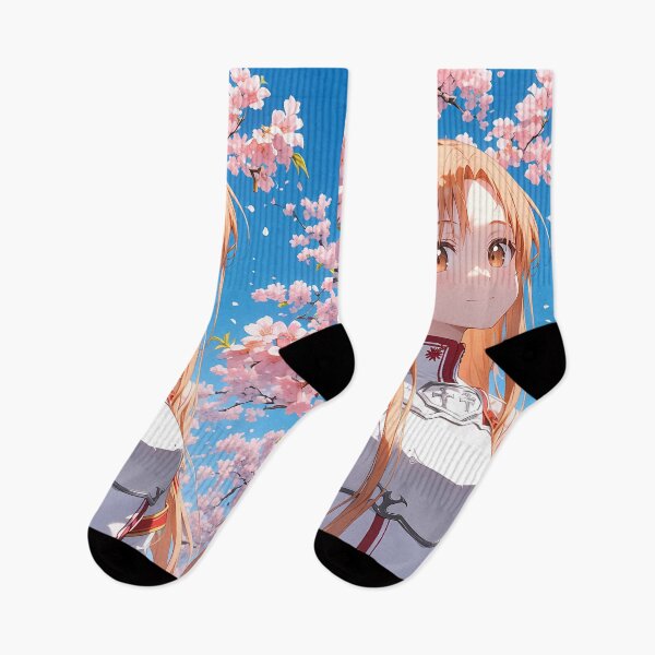 Item preview, Asuna Sword Art Online Anime Sakura Cherry Blossom Elegance designed and sold by mildaclairmo.